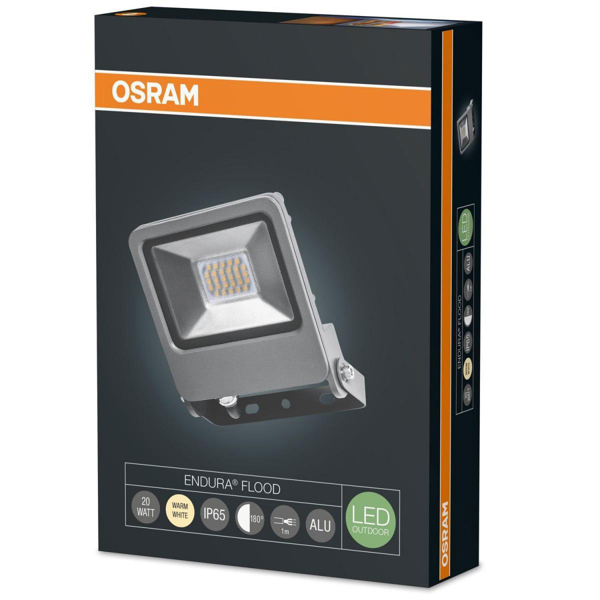 Osram LED Strahler Endura Flood 20W grau Bild 3