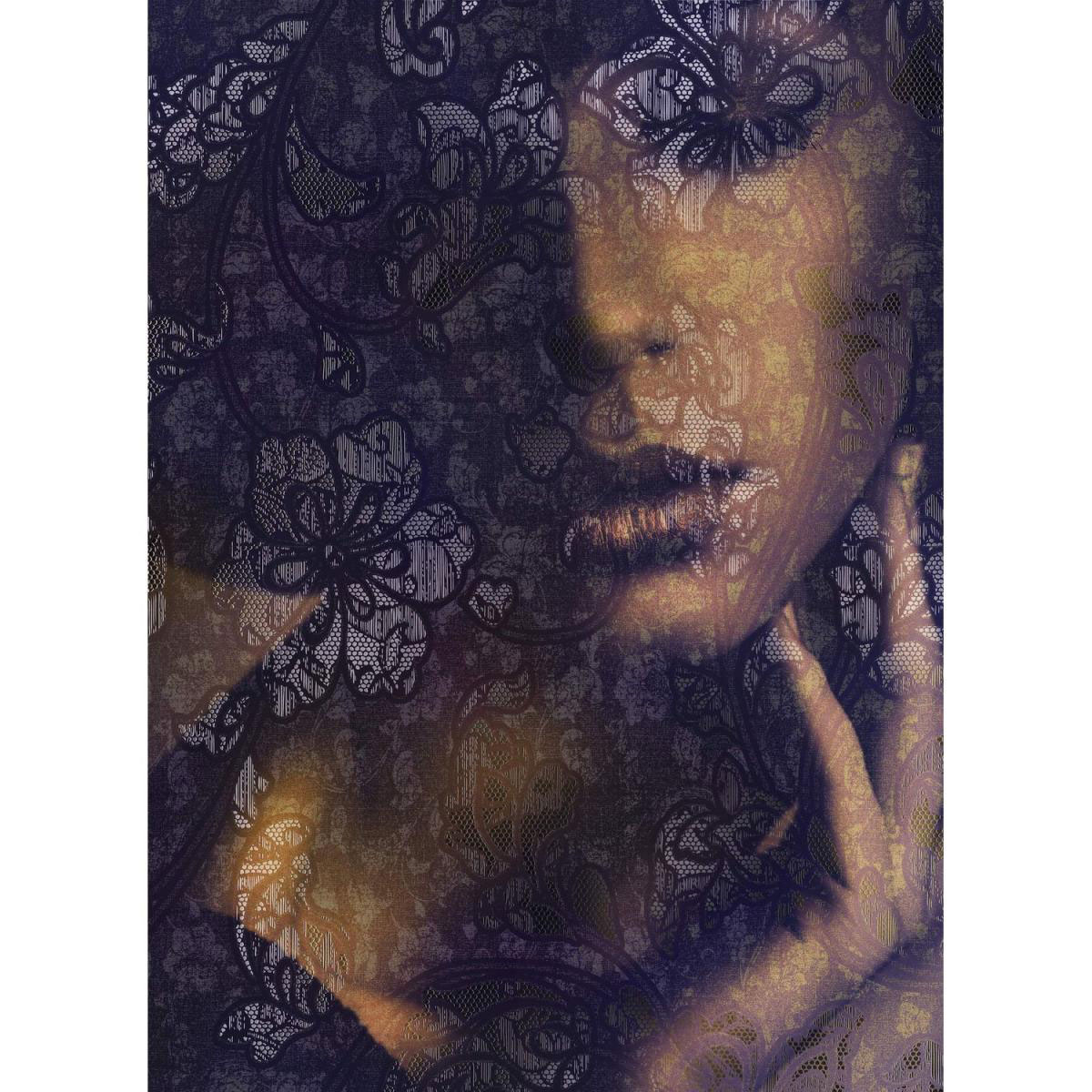 Komar Vlies-Fototapete Lace 2-teilig 184 x 248 cm Bild 1