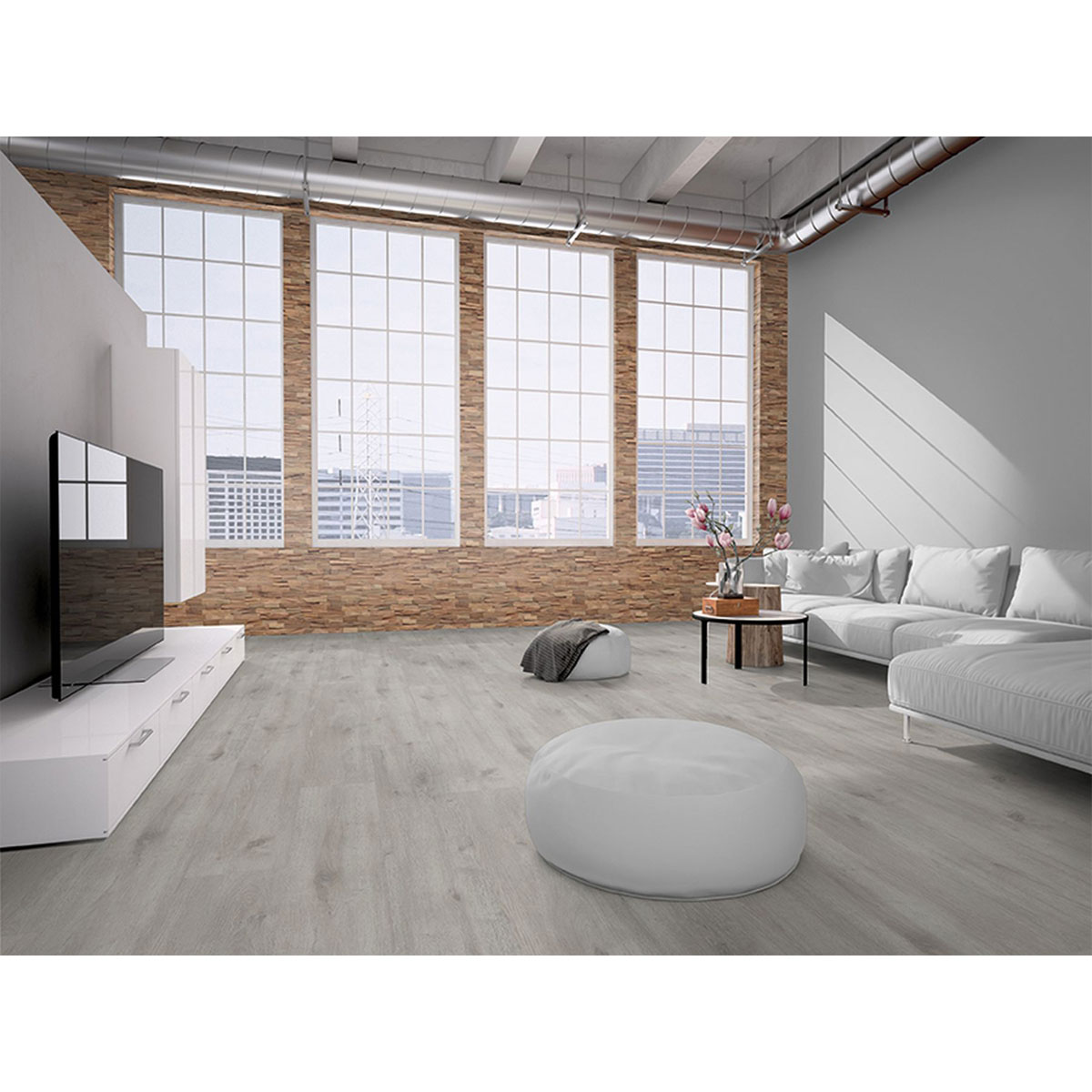 Indo Wandverkleidung Bangkirai Natur 5er-Set Bild 3