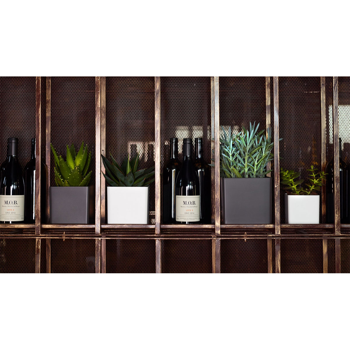 Übertopf Oslo Mate Pot 14 cm weiß Bild 4