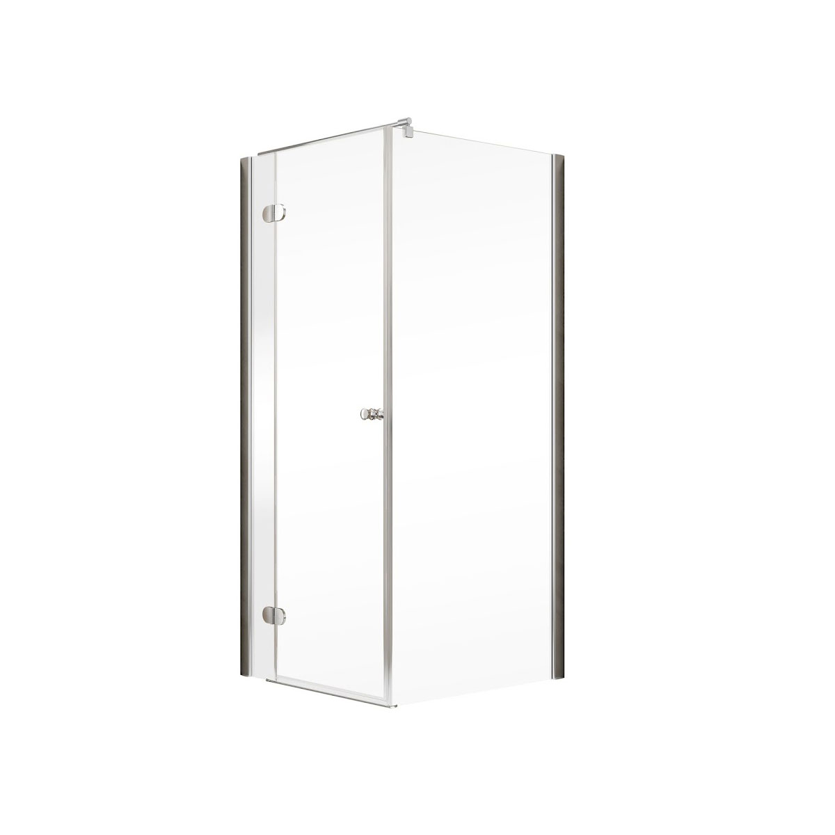 Schulte Drehtür MasterClass inkl Seitenwand Montage auf Fliesen links Bild 2