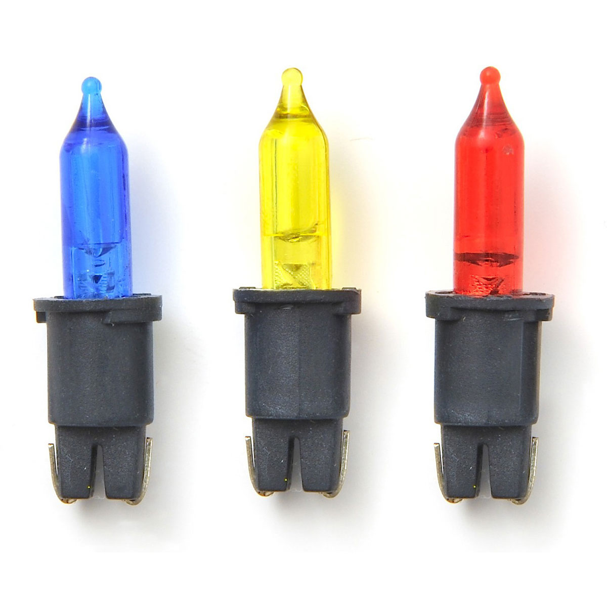 Konstsmide LED-Ersatzbirne Steckfassung grün 3 Stück rot/ gelb/ blau Bild 1