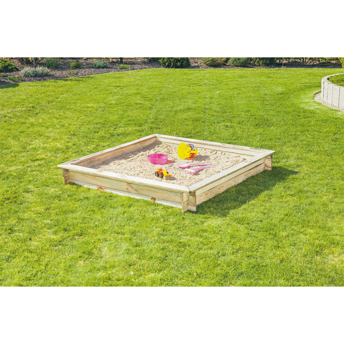 SandkastenLisa 150 x 150 x 19 cm Bild 2