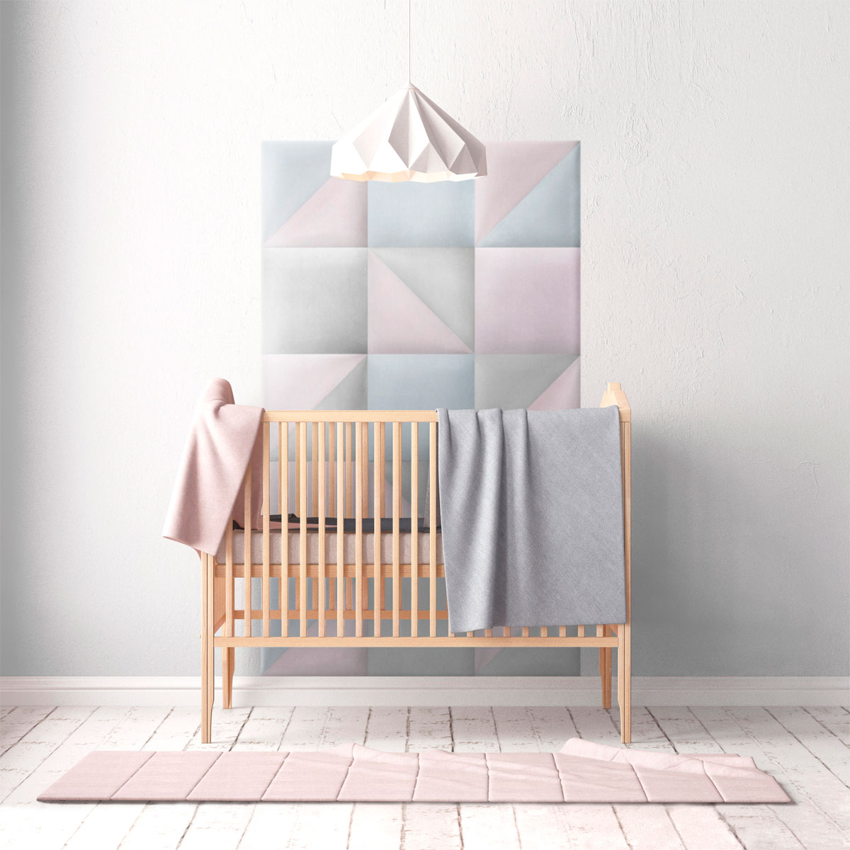 Mollis Polsterpaneele silbergrau 30 x 30 cm Bild 7