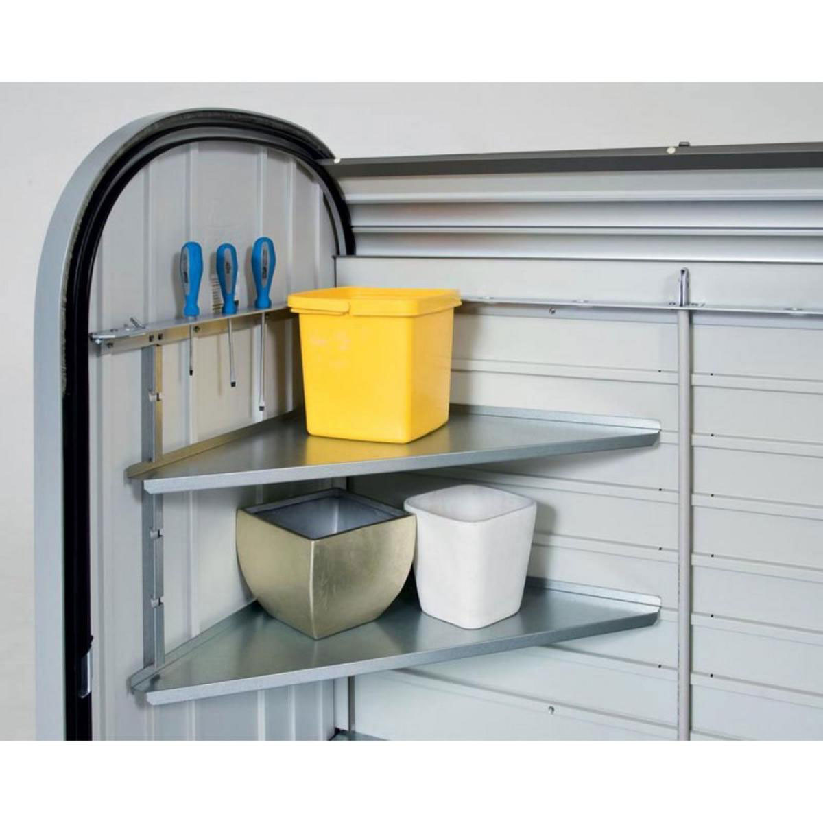 Biohort Zubehör Regal-Set-Dreieck für Store Max