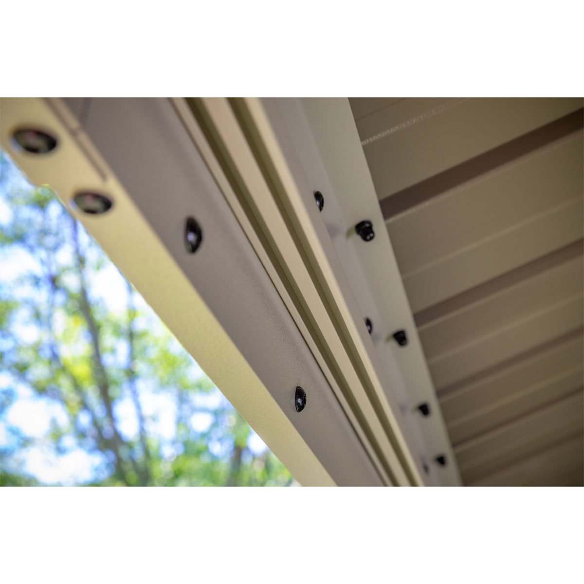 Sojag Pavillon Messina 1216 inkl. Moskitonetz 363x483x307,1cm Champagner Bild 5