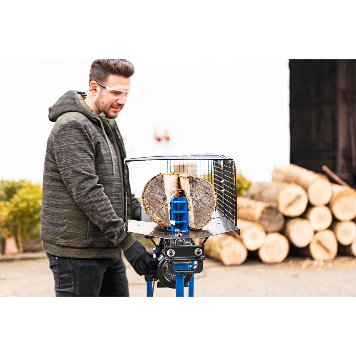 Scheppach Liegender Holzspalter HL760LS Bild 3