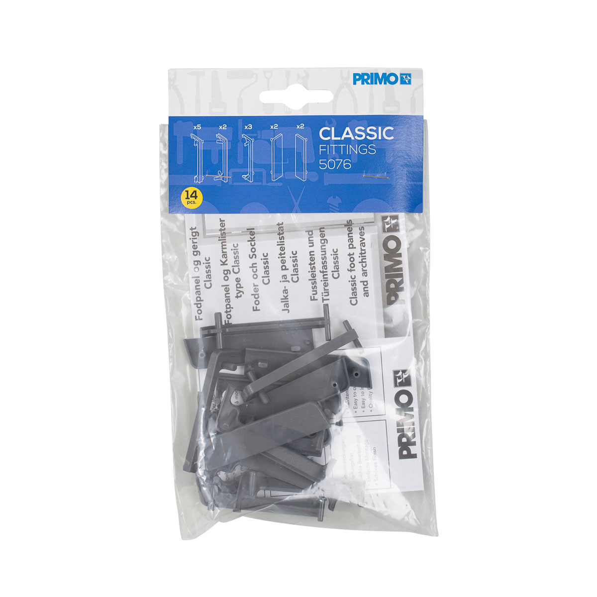 Clip Classic 14-teilig Multipack Anthrazit
