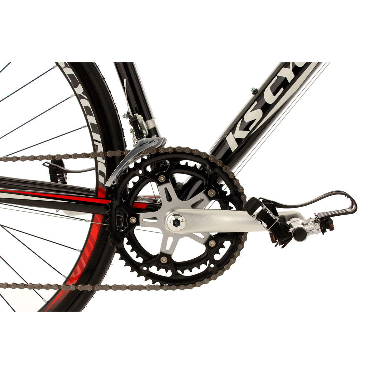 KS Cycling Rennrad Euphoria V-Bremsen 53 cm schwarz Bild 3