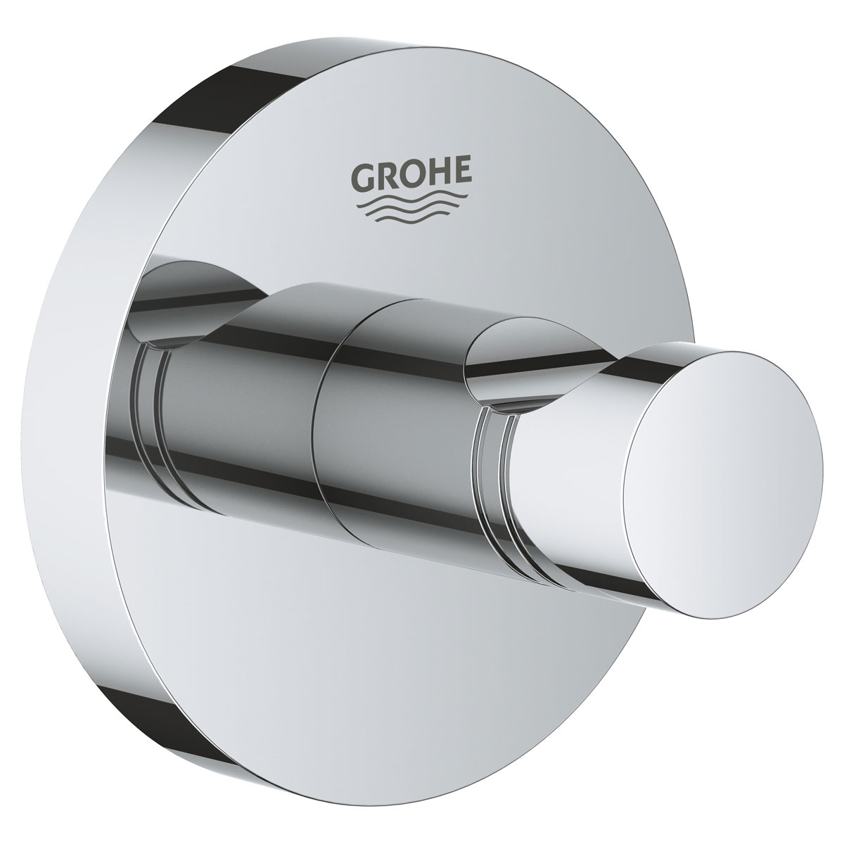 Grohe Bademantelhaken Essentials silber 4,5x Durchmesser 5,4 cm