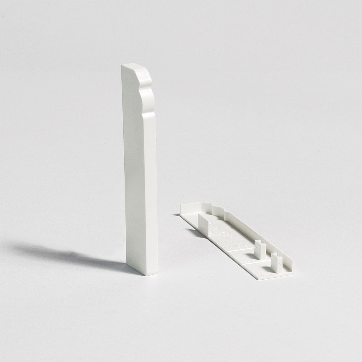 Parador Abschlusskappen Typ 2 weiß