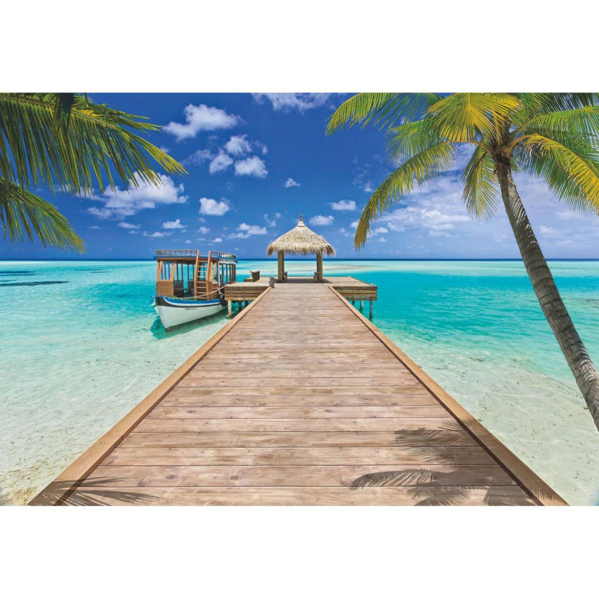 Komar Papier-Fototapete Beach Resort 8-teilig 368 x 254 cm