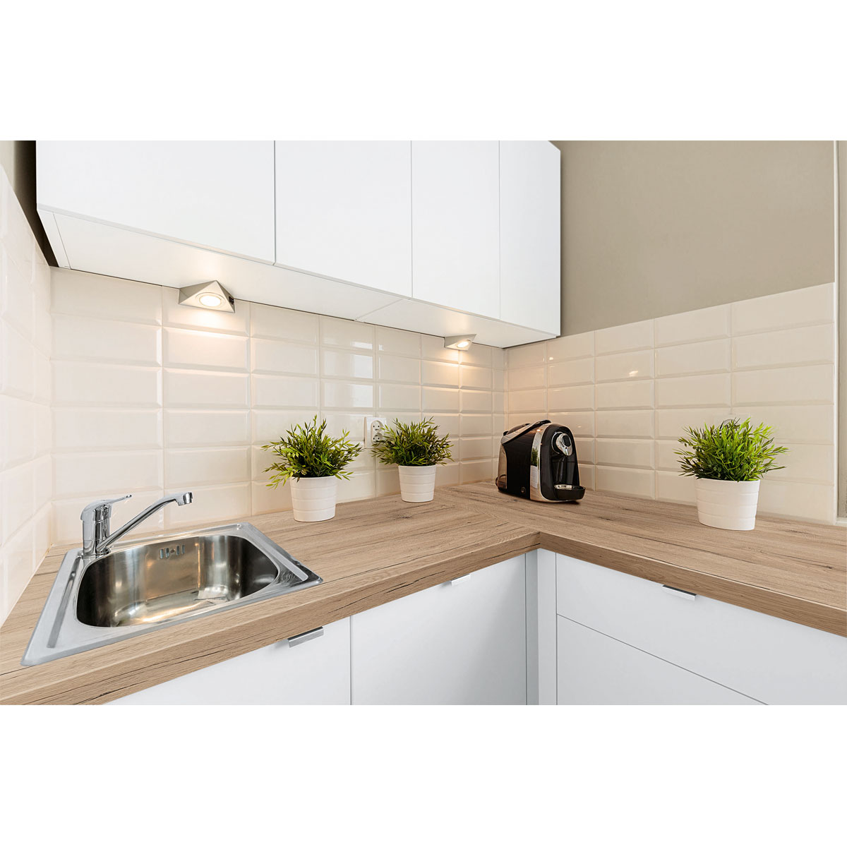 KAINDL  Küchenarbeitsplatte Eiche Sanremo Sand 4100 x 635 x 38 cm Bild 4