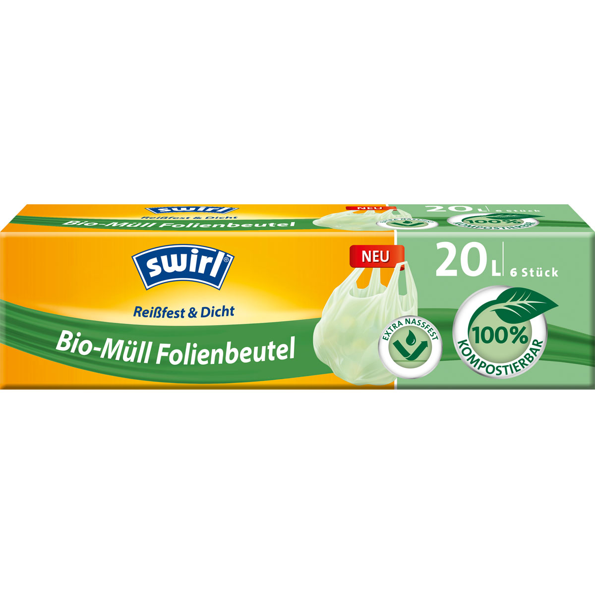 Bio-Müllbeutel Folie 20 L