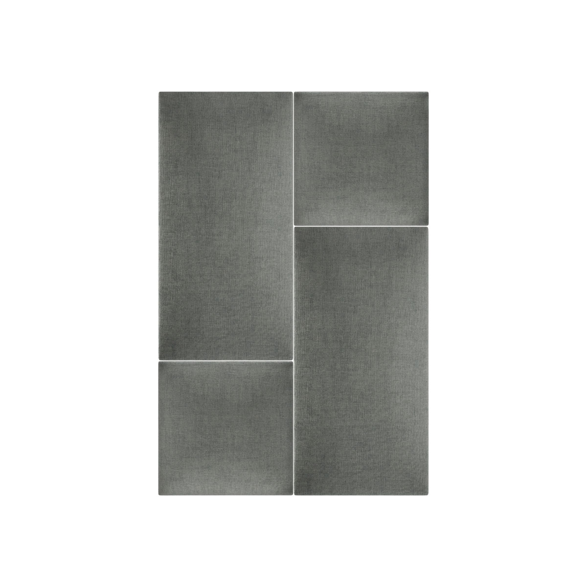 Mollis Polsterpaneele grau 60 x 30 cm Bild 4