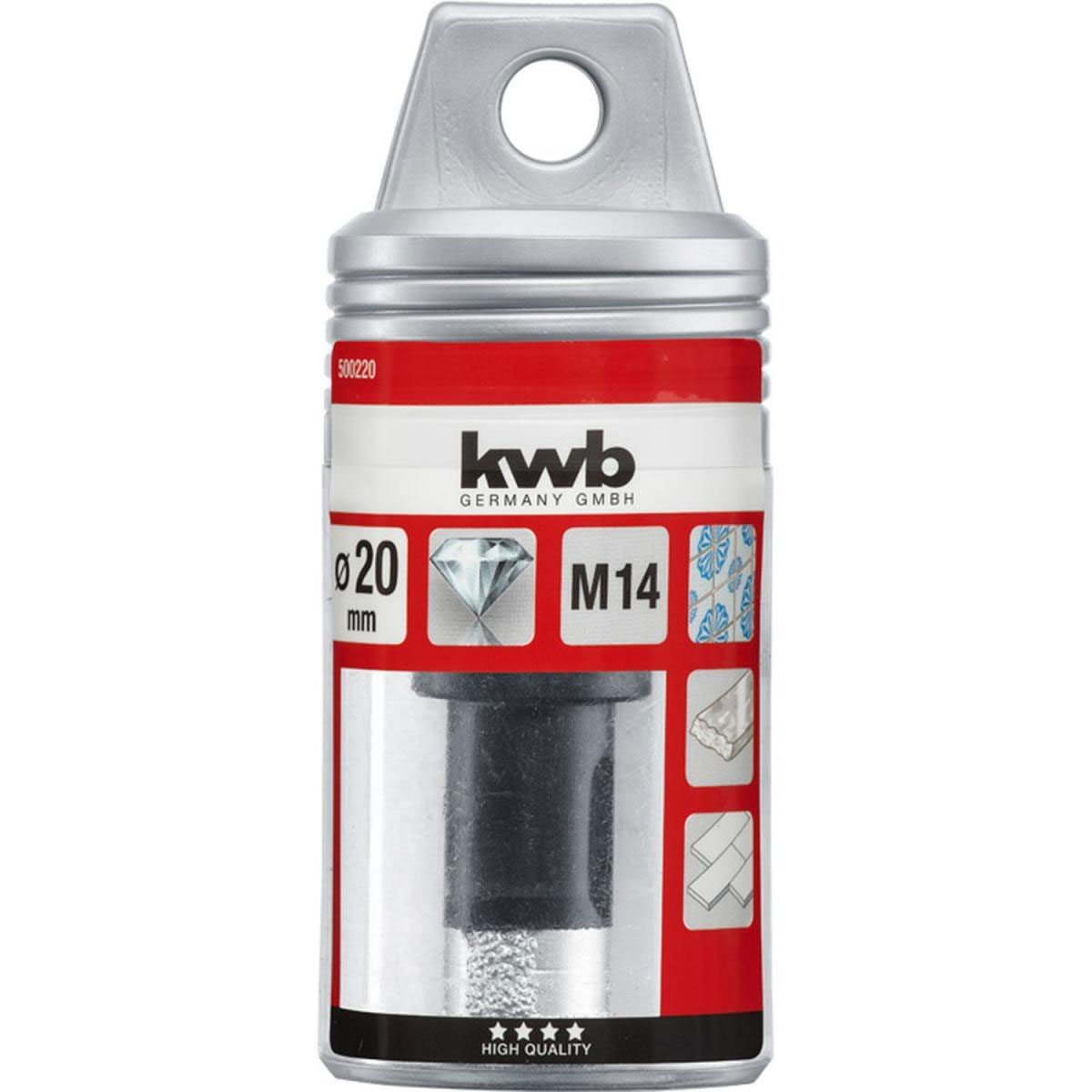 kwb  Trockenschnitt-Lochsägen Durchmesser 20 mm Bild 2