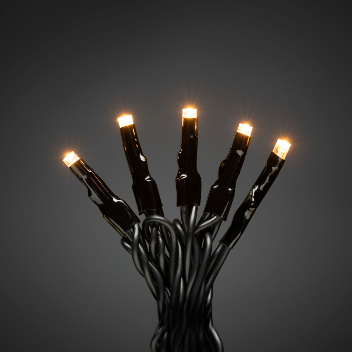 LED Lichterkette 200 bernsteinfarbeneDioden Bild 3