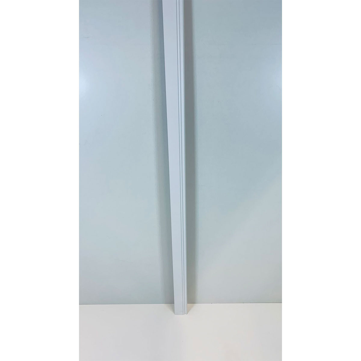 Altbausockel, 250x7x1,2cm, weiß