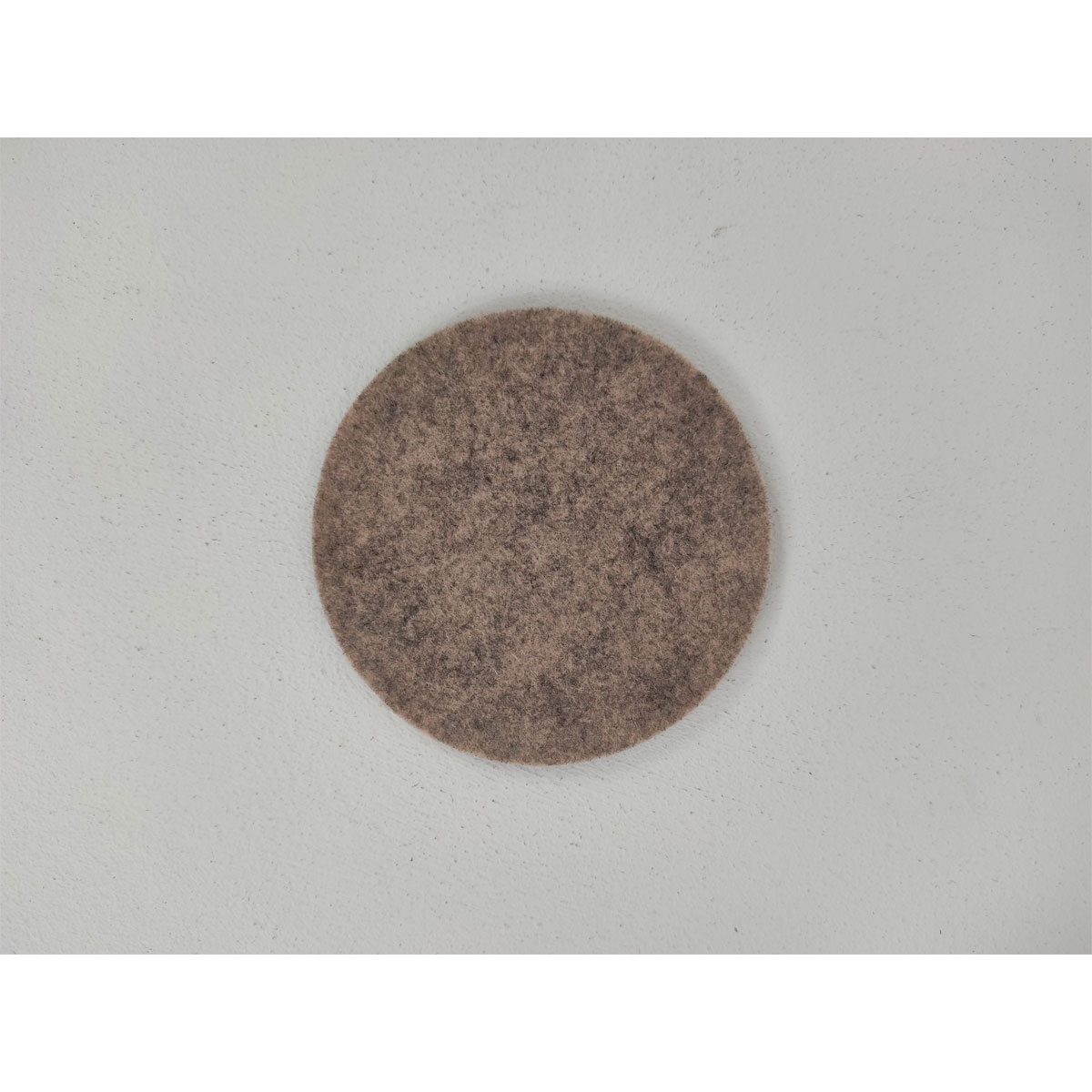 Untersetzer Filz Durchmesser 10 mm creme-melange