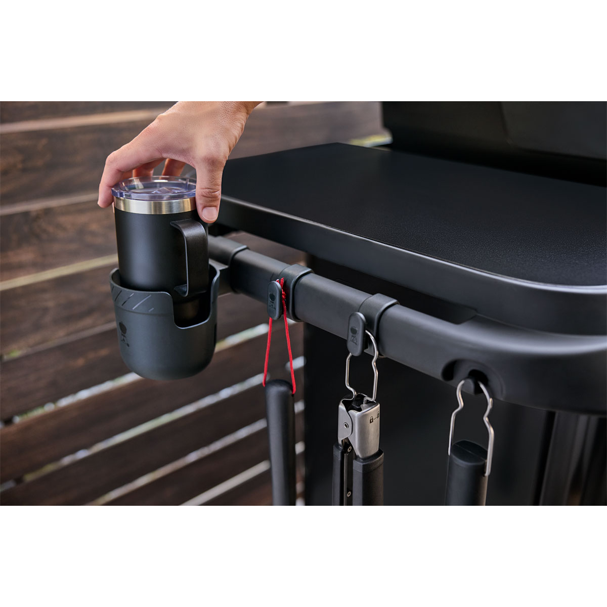 Weber  WORKS Flaschenhalter einhängbar Bild 5