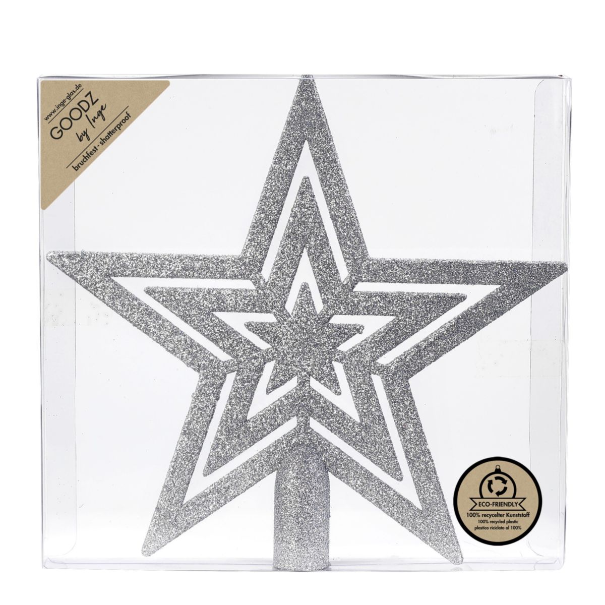 Sternspitze 19cm Winter Silver