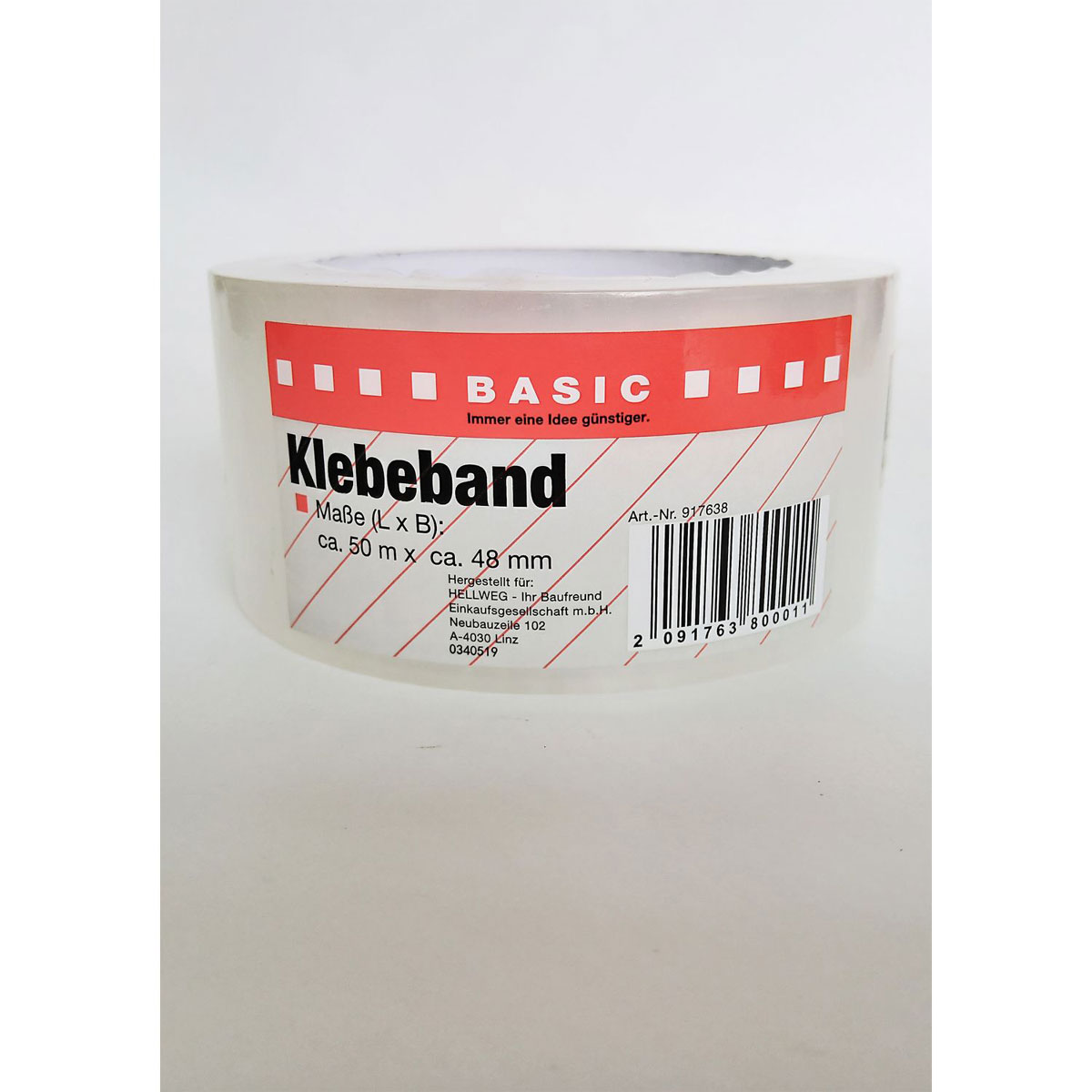 Basic Klebeband 50 m Bild 1