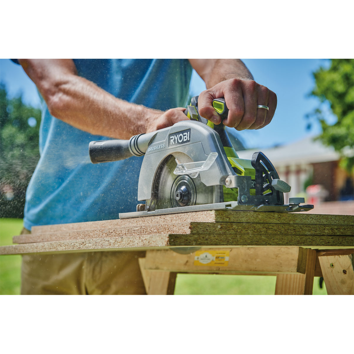 Ryobi  Akku-Handkreissäge R18CS-0 ohne Akku und Ladegerät Bild 5