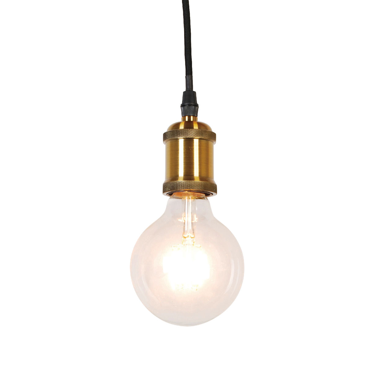 Flector Vintage-Pendelleuchte Edison bronze Bild 1