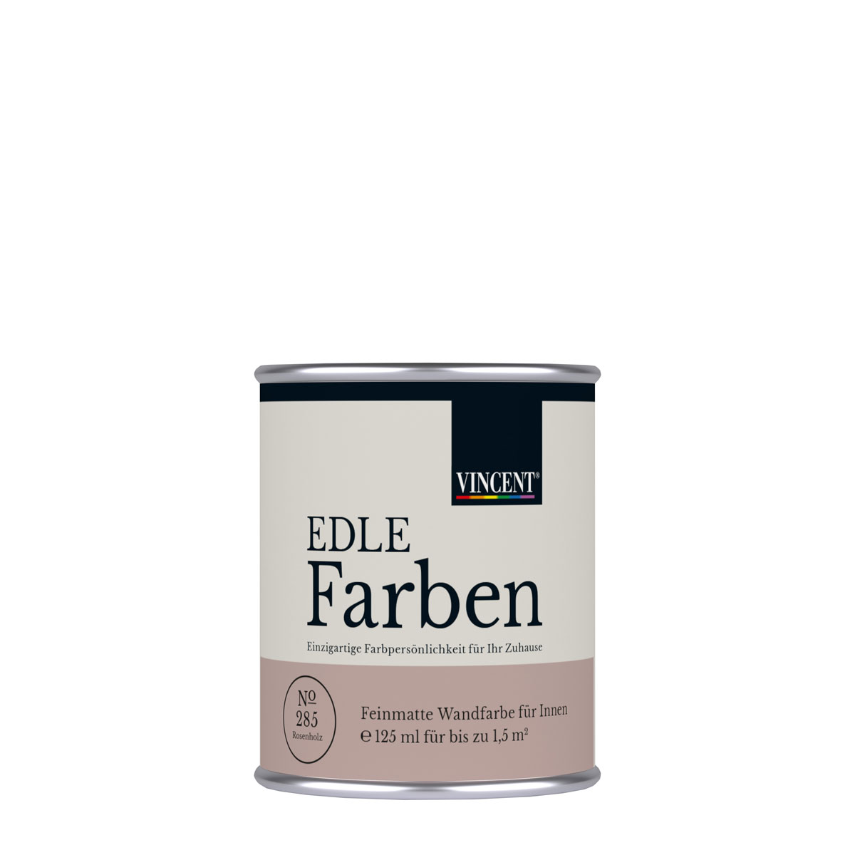 Vincent  Wandfarbe EDLE Farben Rosenholz matt 0,125 L