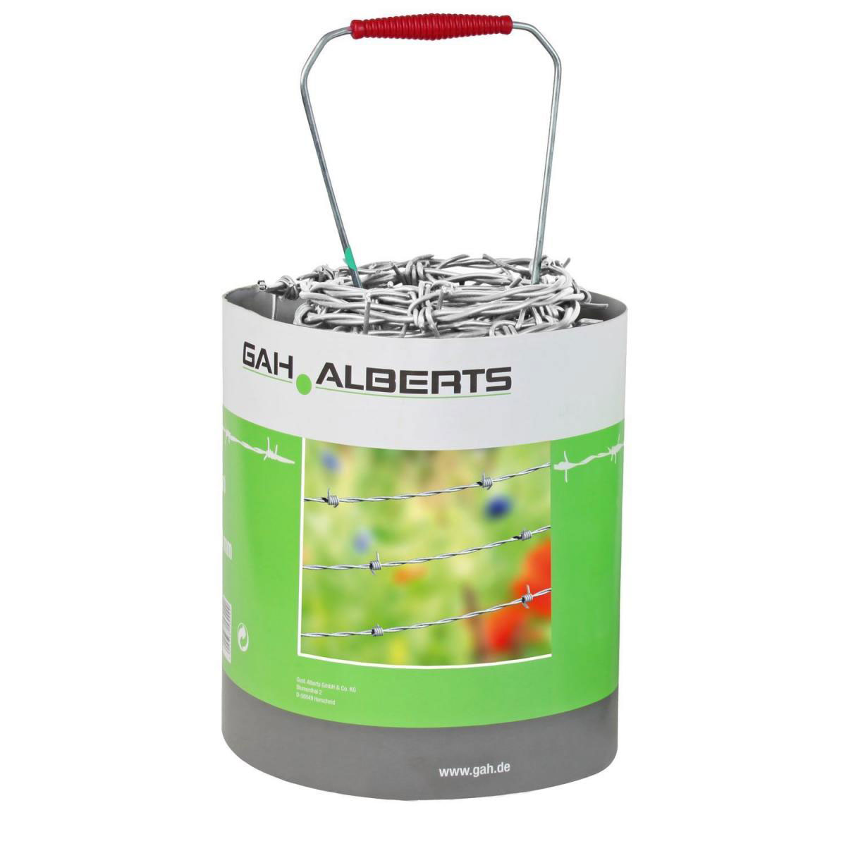 GAH Alberts Stacheldraht verzinkt 50 Meter GAH Alberts Stacheldraht verzinkt 50 Meter