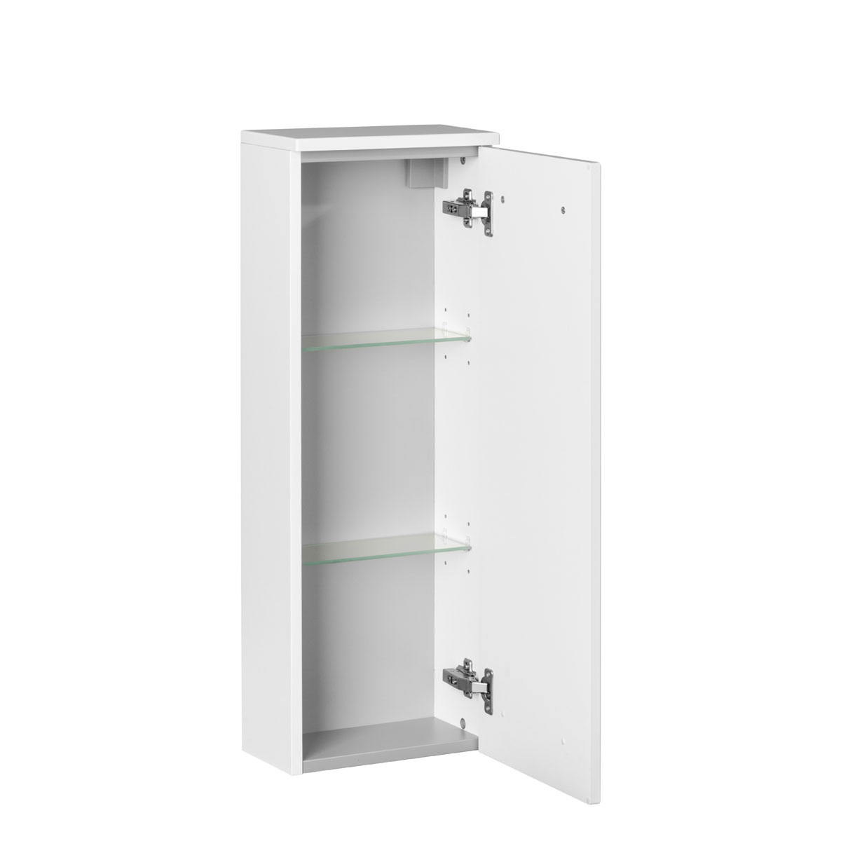 Fackelmann  Gäste-WC Midischrank slim SBC 302 x 826 x 170 mm Weiß Bild 2