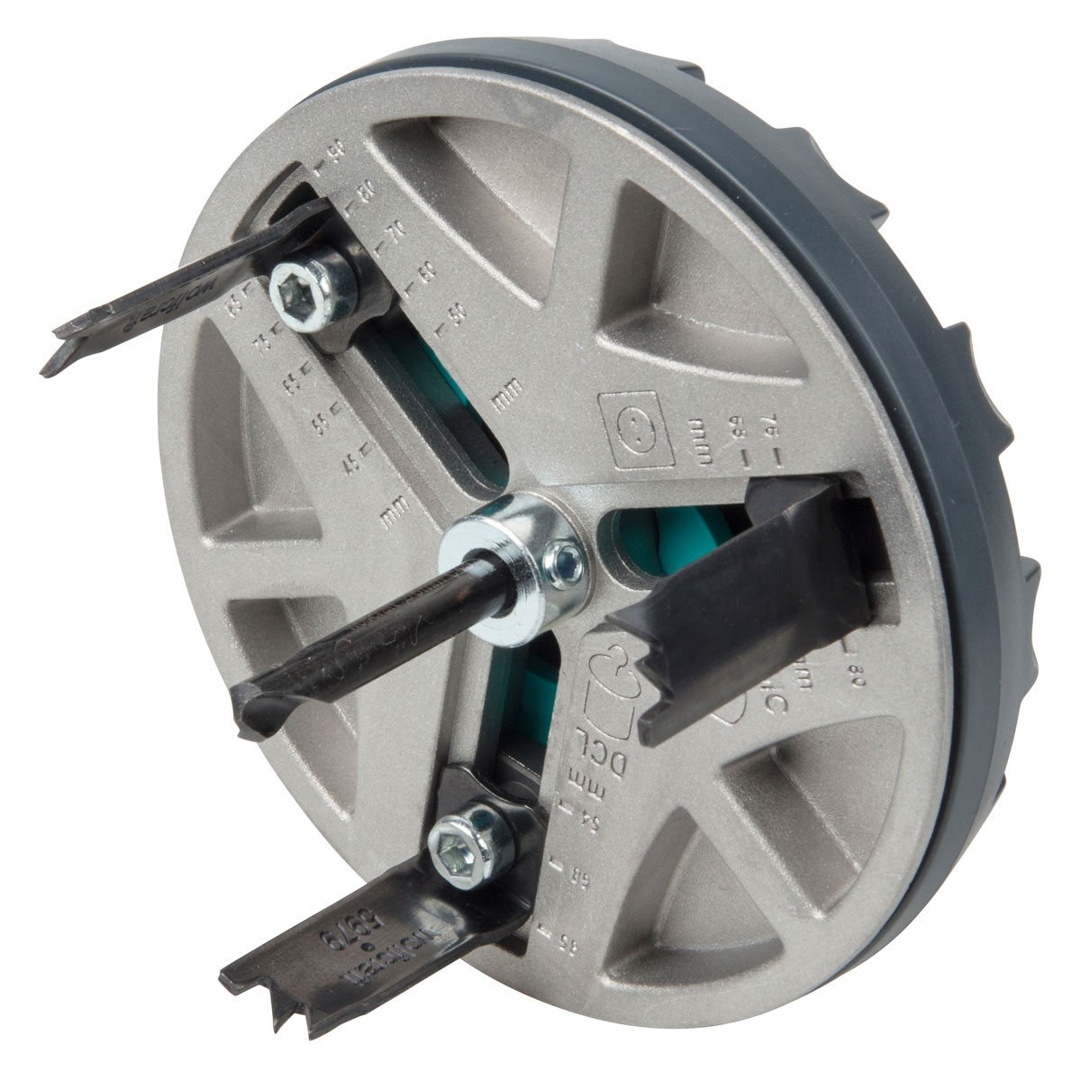 Wolfcraft  Lochsäge verstellbar Durchmesser 45–90 mm