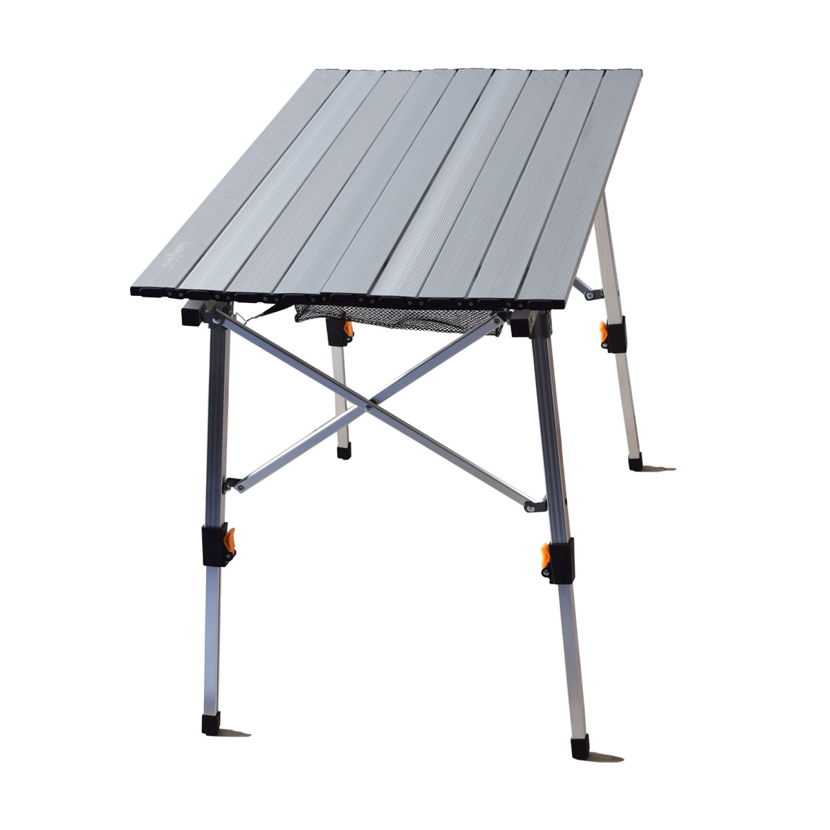 highfeld Klapptisch Campingtisch mit Ablagenetz Bild 1