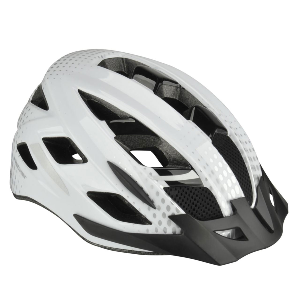 Fischer Bikes Fahrradhelm Urban Lano weiß Größe L/XL