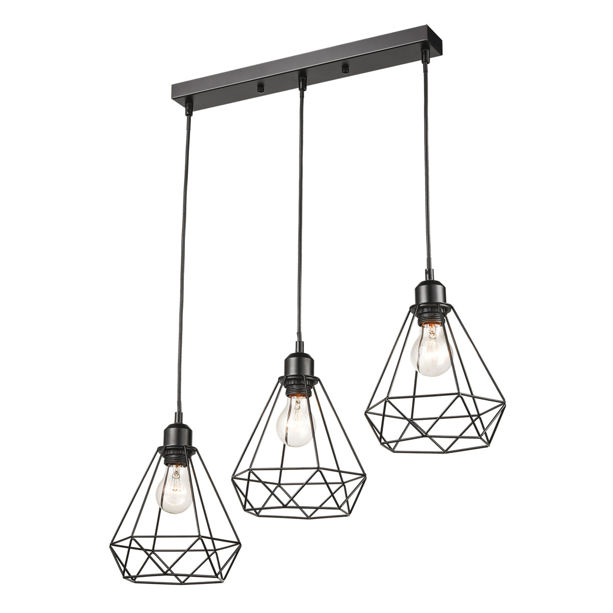 Flector Hängeleuchte Tiffany schwarz Bild 1