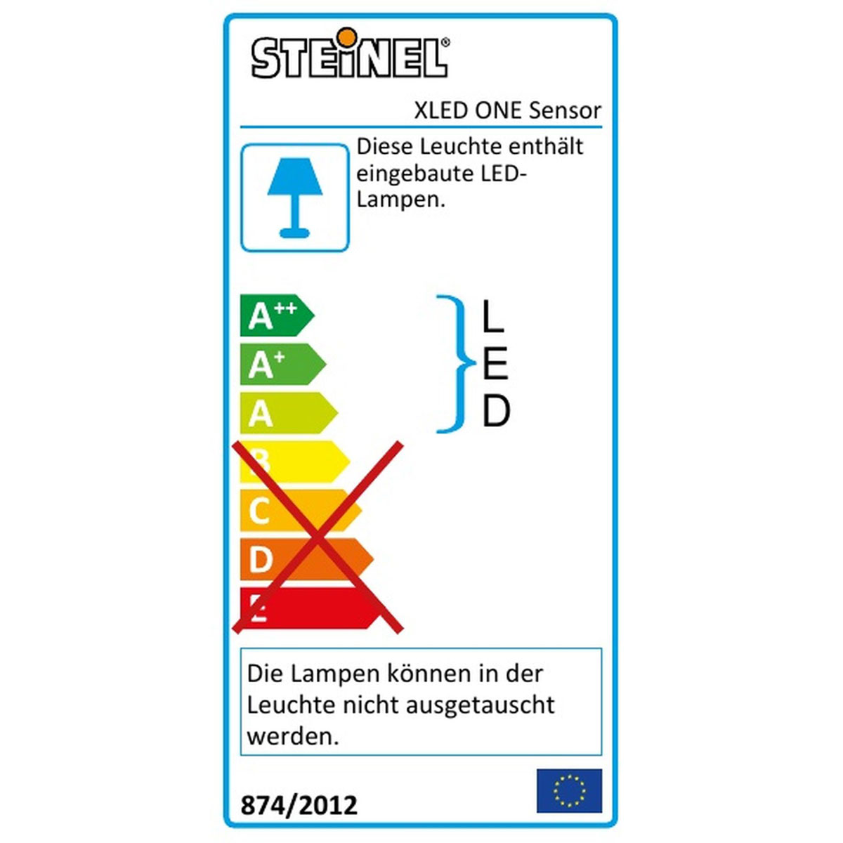 Steinel LED-Strahler XLED ONE S mit Bewegungsmelder schwenkbar anthrazit Bild 5