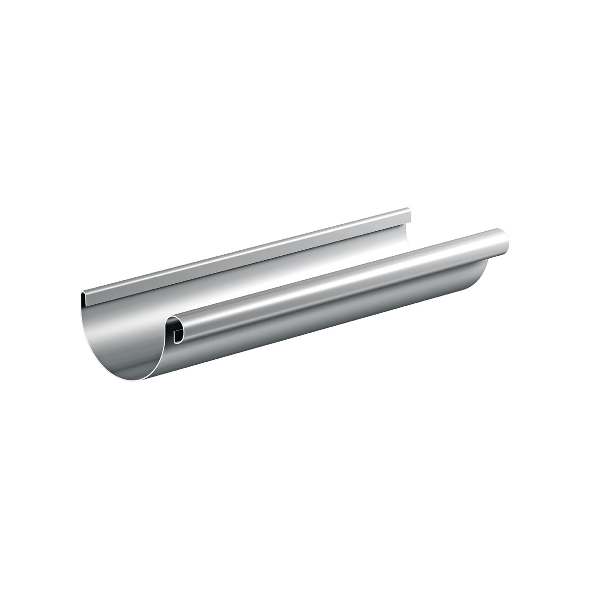 Dachrinne Alu 100mm 2 m