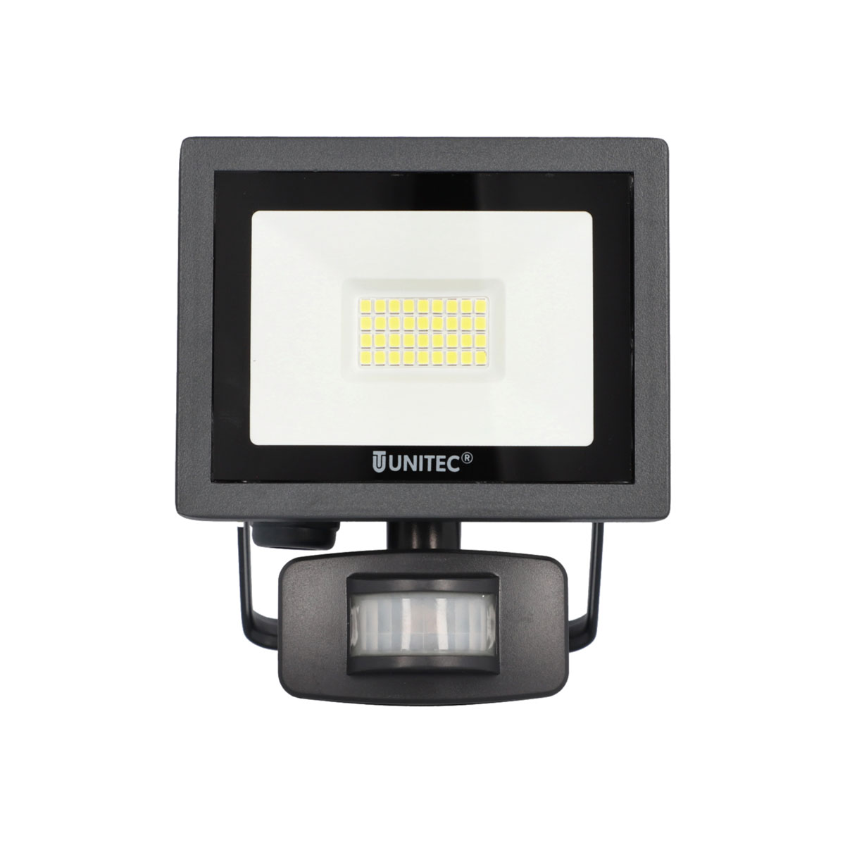 Unitec LED Wand-Strahler Bewegungsmelder 20W 1600lm anthrazit Bild 2