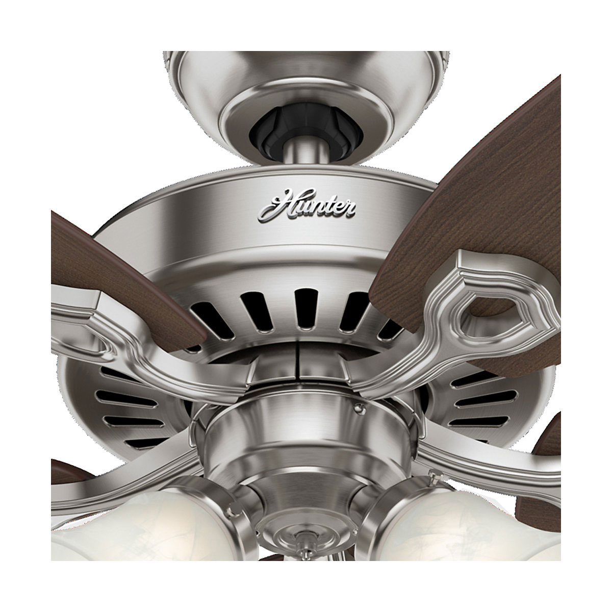 Hunter Fan Hunter Deckenenventilator Builder Plus 132 cm Nickel gebürstet Bild 6