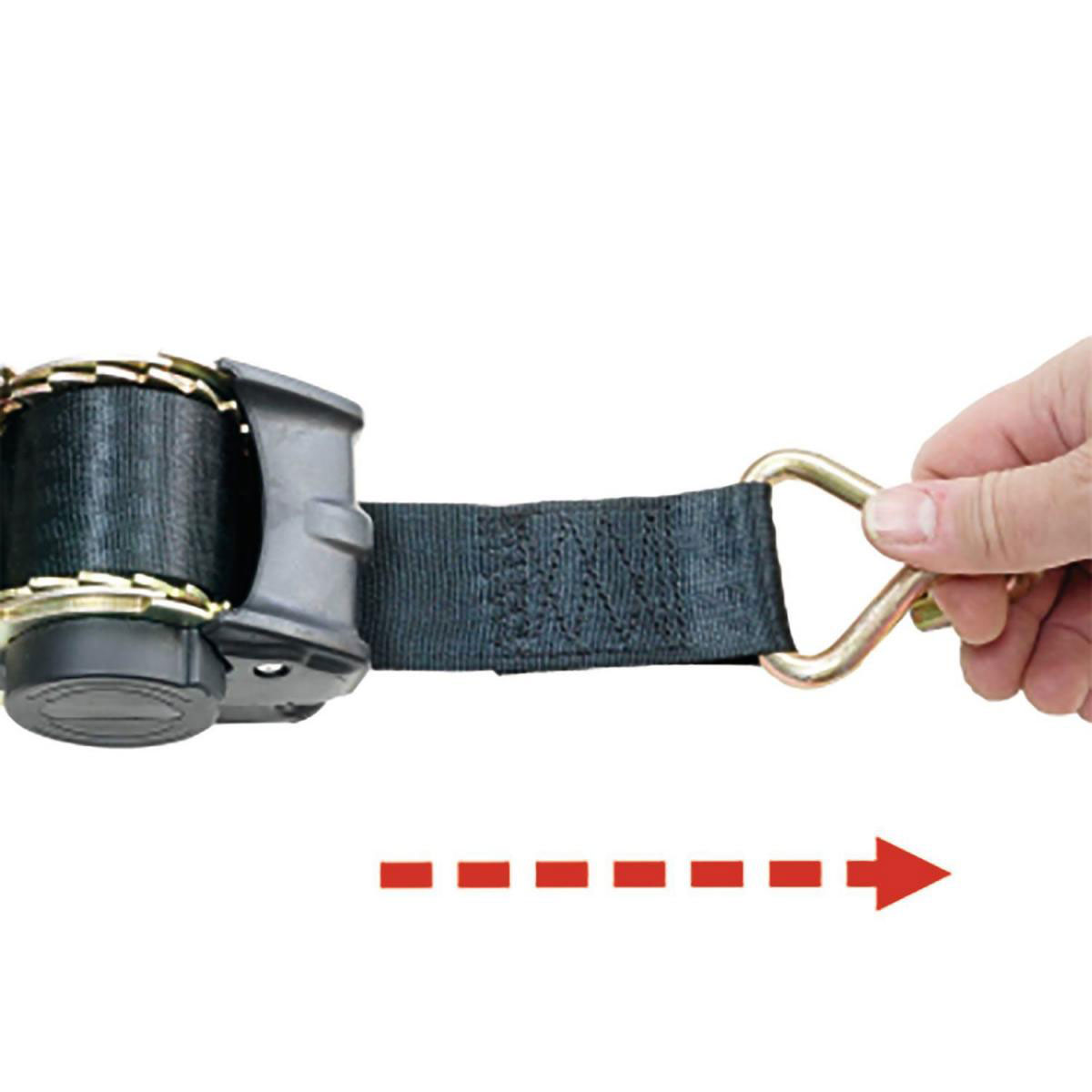 Connex Zurrgurt Auto 50 mm x 3 m PES 1500 kg R+H Bild 2