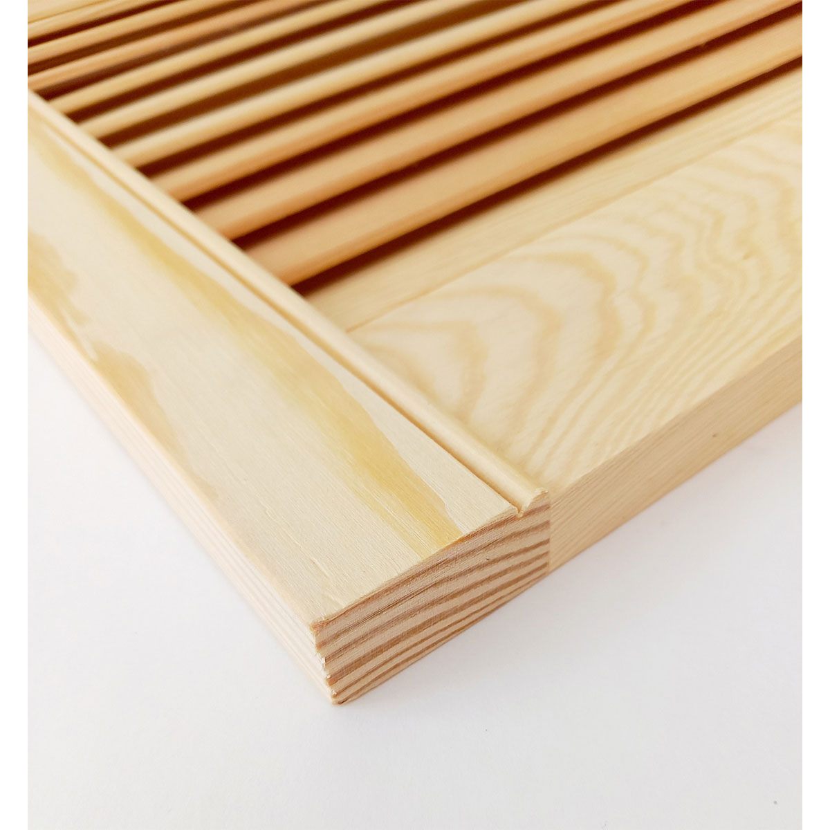 Lamellentür 39,5 x 49,4 x 2 cm Kiefer massiv Bild 4