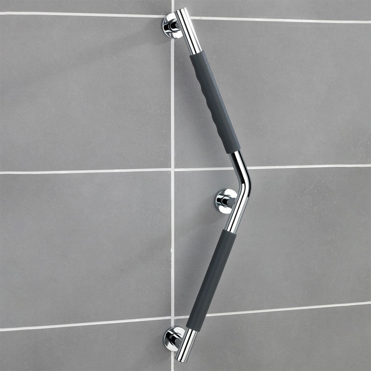 Wenko  Edelstahl Wandhaltegriff Secura 37 x 37 cm Bild 2