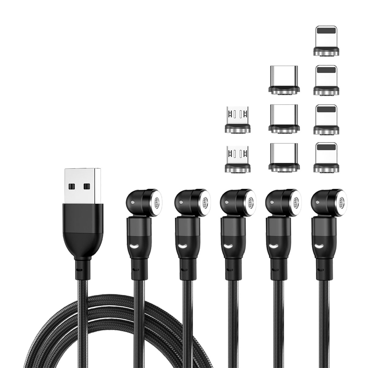 Flector Technik Magnetische Ladekabel 14-tlg Bild 2