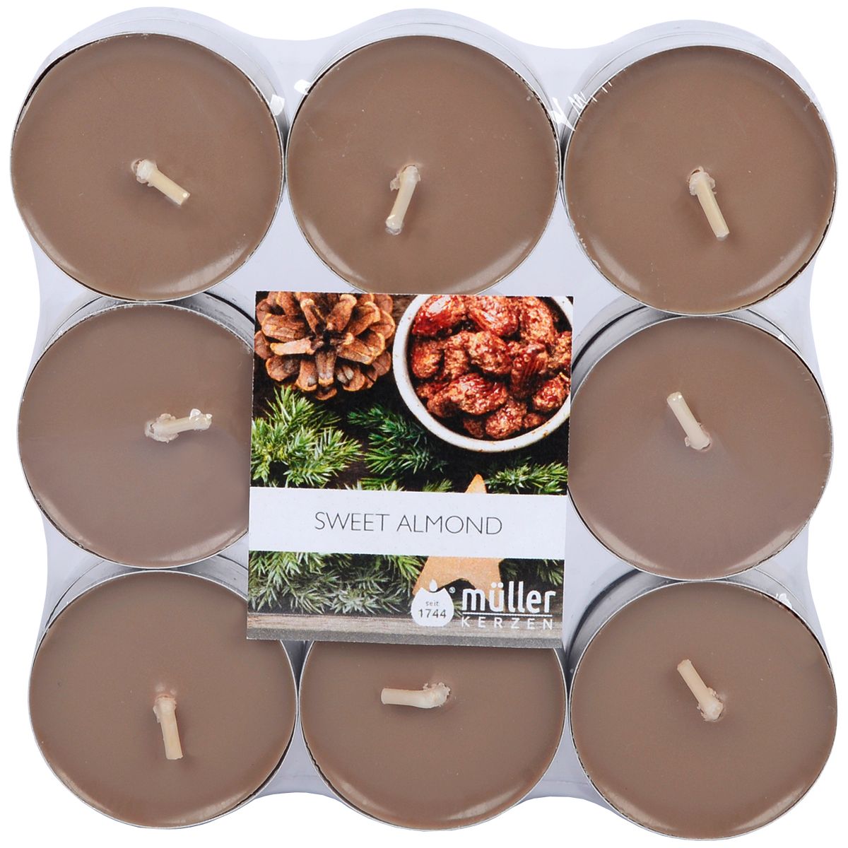 Müller Kerzenfabrik Duftlicht Christmas 18er sweet almond
