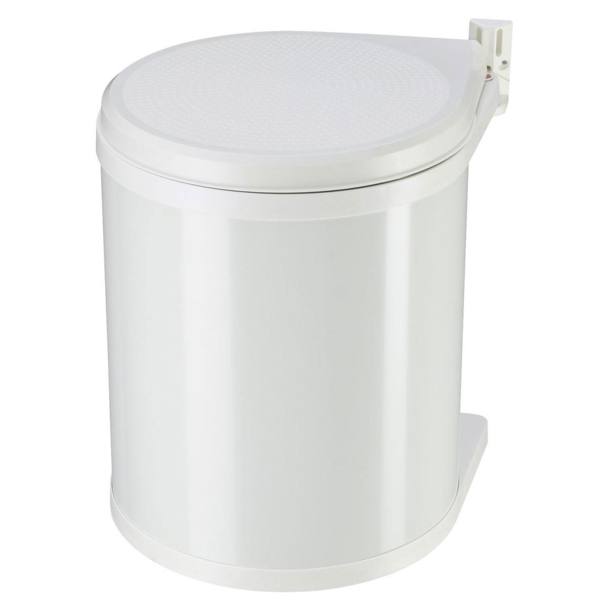 Hailo Mülleimer Compact Box M 15 L weiß Bild 1