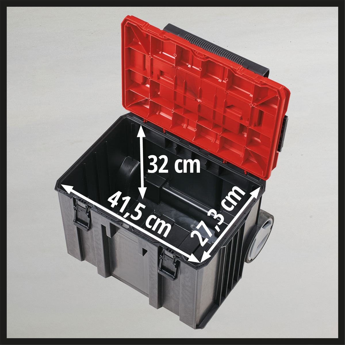 Einhell  Systemkoffer E-Case L mit Rollen Bild 5