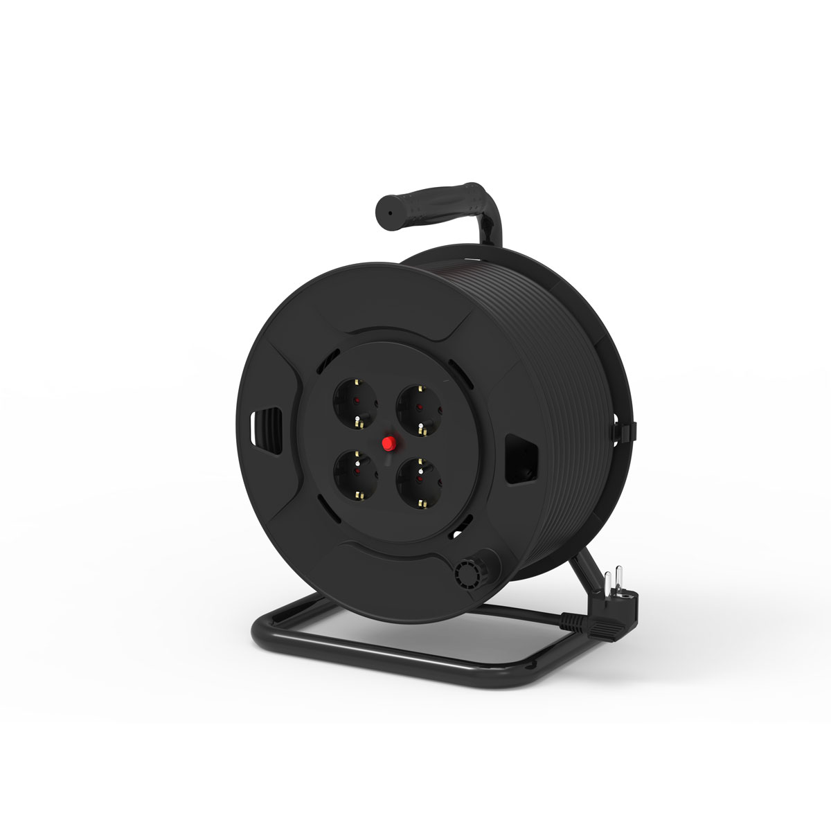 Flector Technik Kabeltrommel 40 m IP20 4-fach Schuko  Bild 1