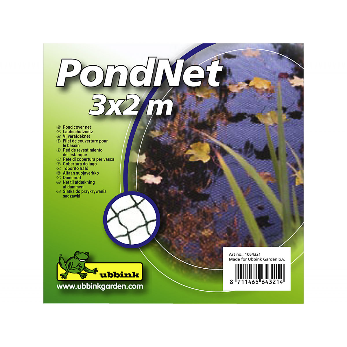 Ubbink Laubschutznetz Bild 1