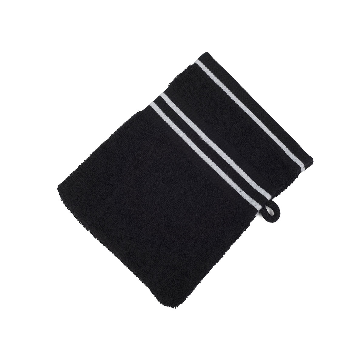 Gözze Frottier-Waschhandschuh Rio 16 x 21 cm schwarz vollfarbig Bild 2