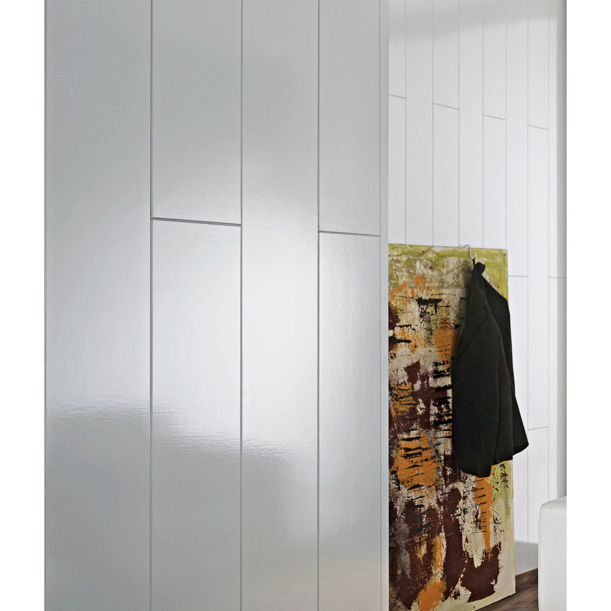 Specht Vinylboden  Paneel Ambiente weiß hochglänzend 260 x 20,2 x 0,1 cm Bild 2